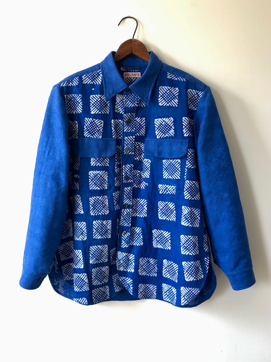 KATO’ 21ss PULLOVER SHIRT INDIGO L SHIRTS – COTTLE WEB SHOP