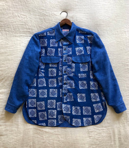 Indigo Lace Shirt
