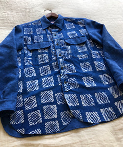 Indigo Lace Shirt