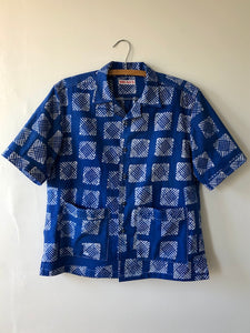 Block Print Short Sleeve Shirt