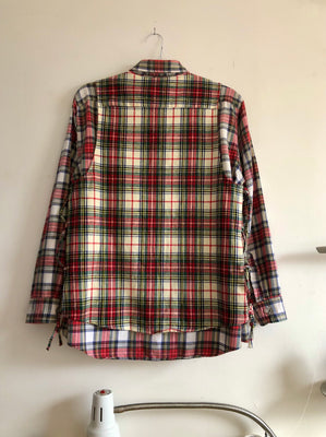 Reworked - Red plaid Shirt