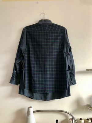 Reworked - Green Plaid Shirt