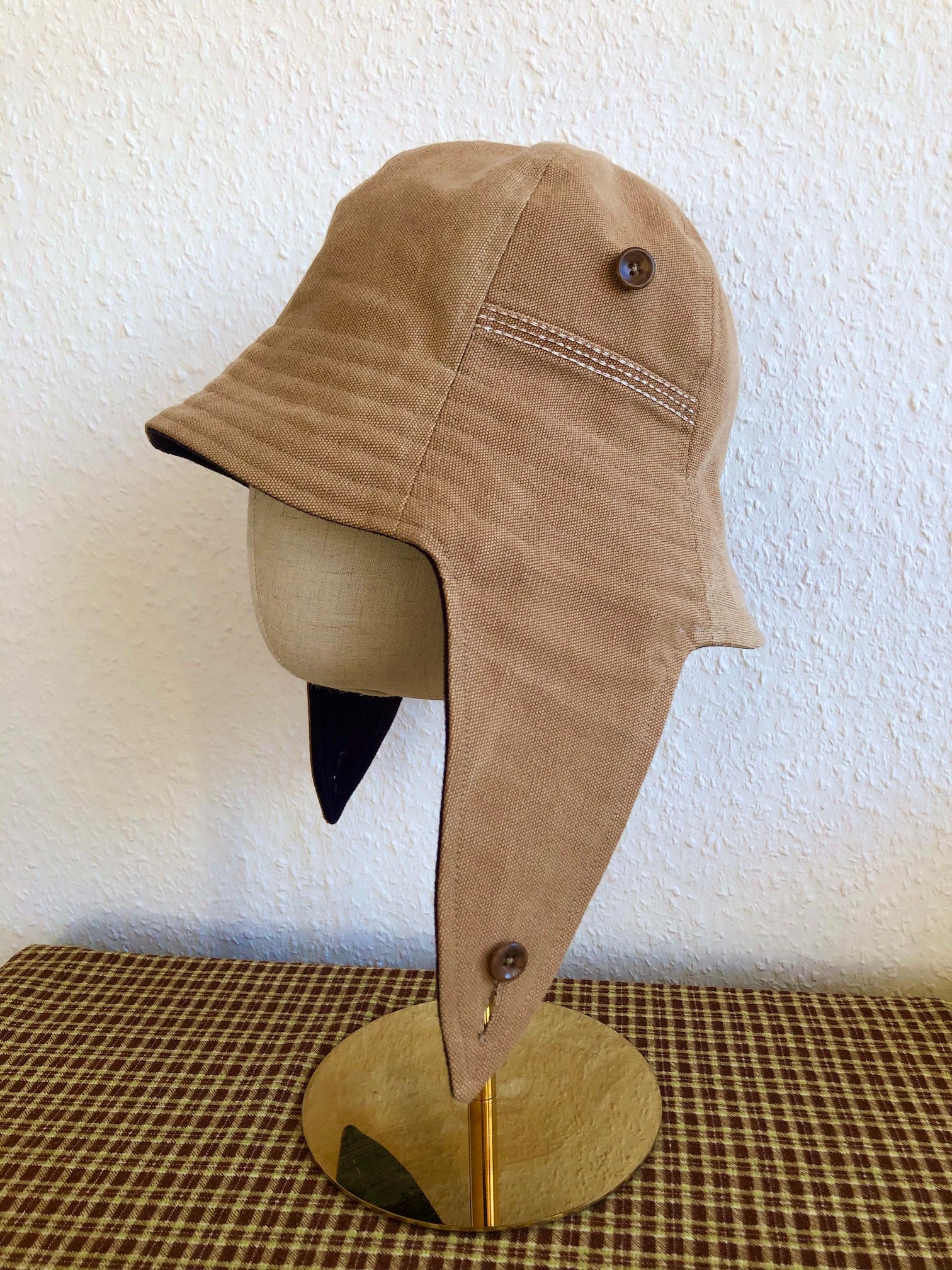 Canvas Flap Hat