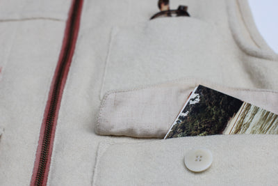3/4 Jacket W detachable Vest