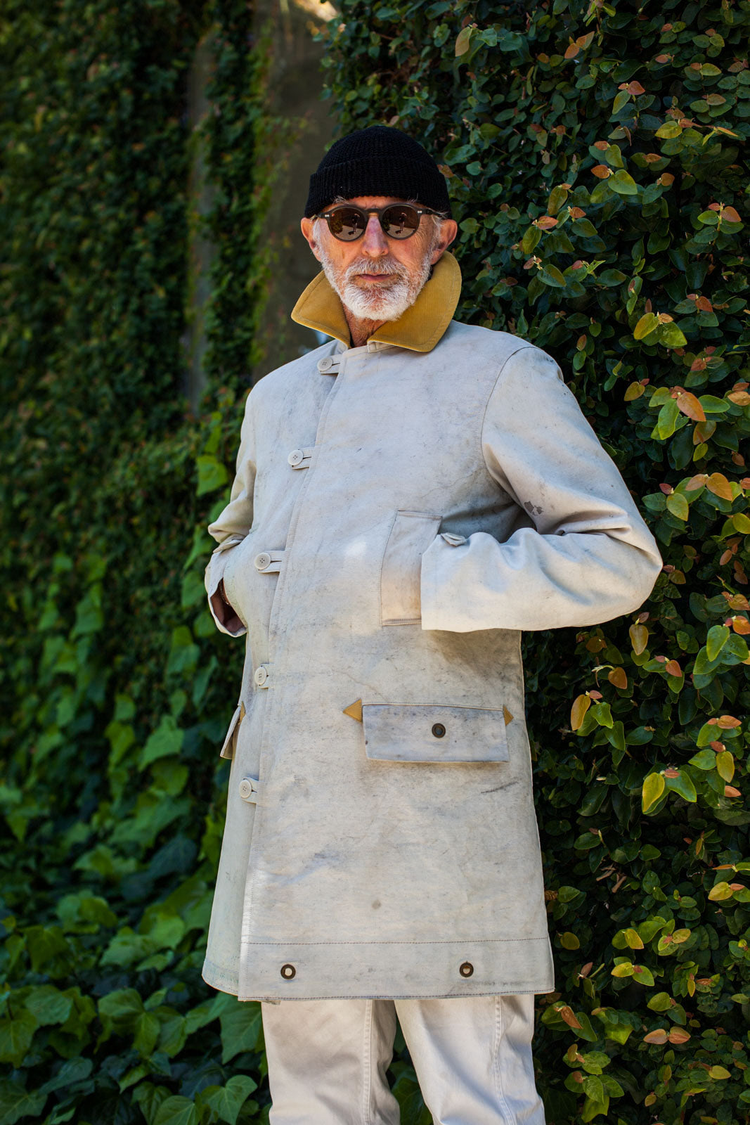 Wool Lined Canvas Coat