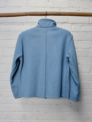 Virgin Wool Shawl Collar Jacket