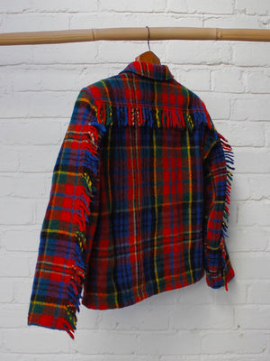 Wool Fringe Jacket