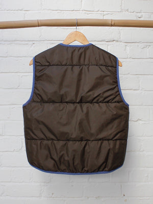 Quilted Lilac Flowers Vest