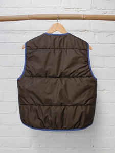Quilted Lilac Flowers Vest