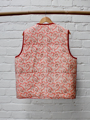 Red McGregor Quilted Reversible Vest