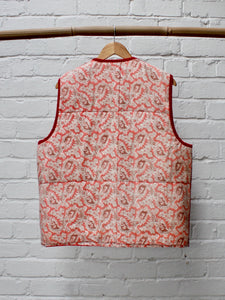Red McGregor Quilted Reversible Vest