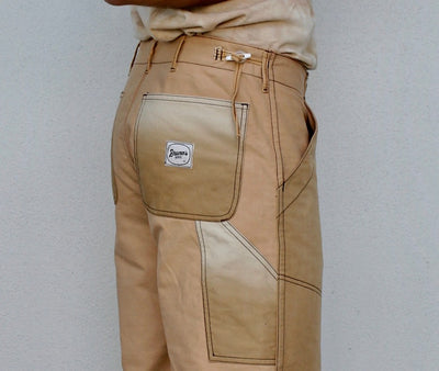 Sun Faded Terracotta Tent Pant