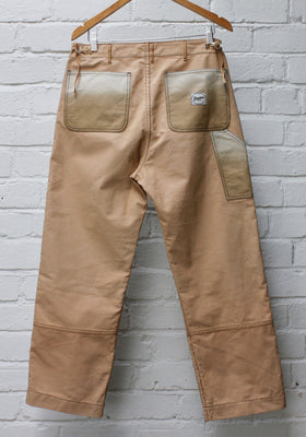 Sun Faded Terracotta Tent Pant