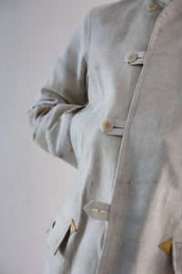 Wool Lined Canvas Coat